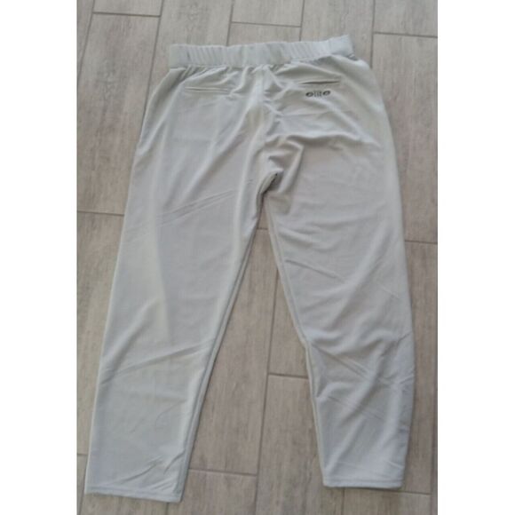 COMBAT PIPED STOCK OPEN BOTTOM BASEBALL/SOFTBALL PANTS, Grey & Blue ~ MENS 3XL - Picture 5 of 5